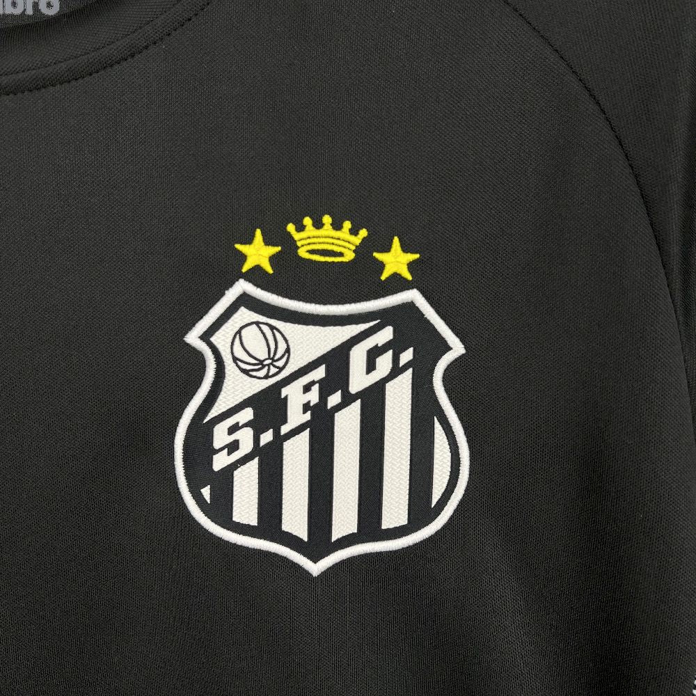 Santos 2025/26 Black Goalkeeper Jersey