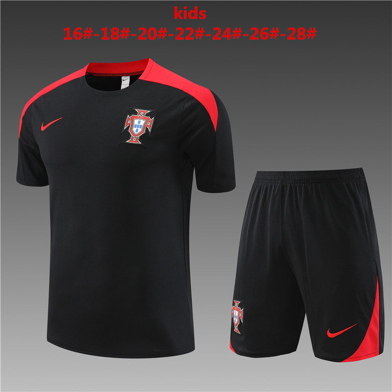 Camisa e Calção Portugal 2024/25 Treino Infantil 14001
