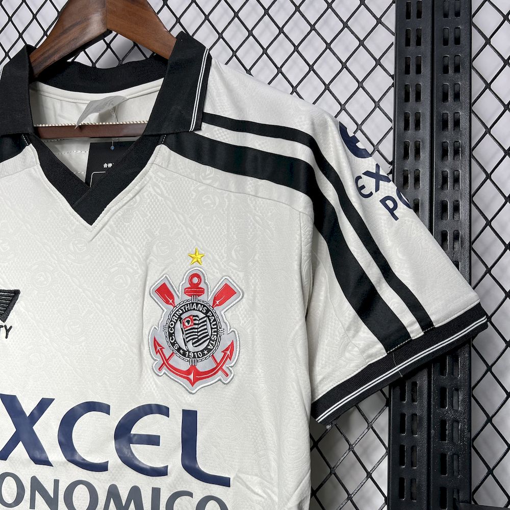 Camisa retrô Corinthians 1998 Home