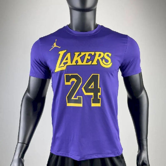 Camiseta masculina roxa do time Kobe Bryant