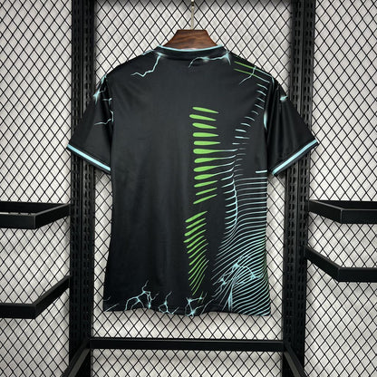 Real Madrid 2024/25 Special Edition Black And Green Jersey