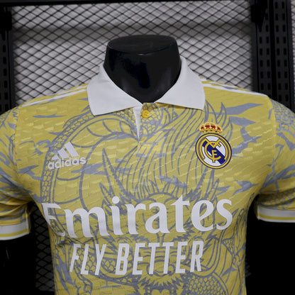Camisa Real Madrid 2025/26 Edição Especial Bege Versão Jogador
