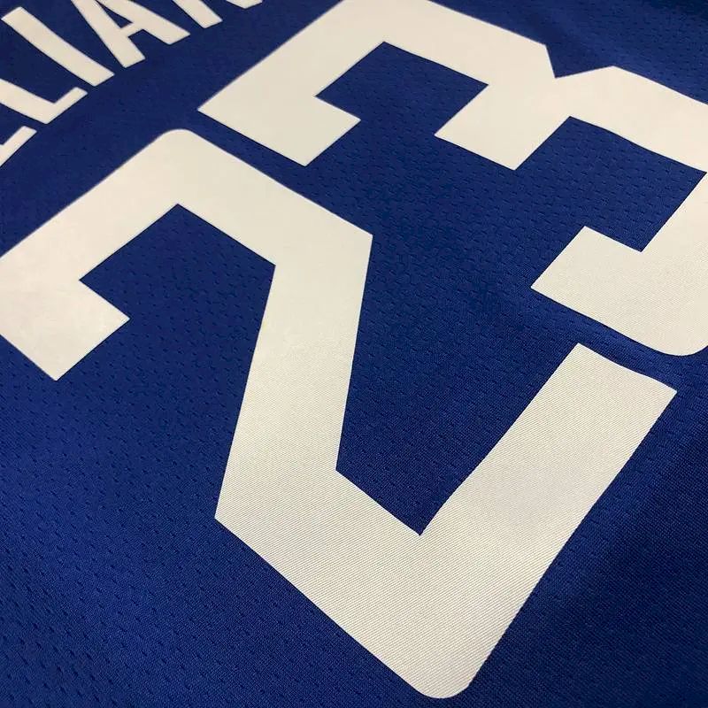 Camisa azul masculina Lou Williams Team – Edição de 75º aniversário