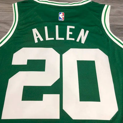 Camisa masculina Ray Allen verde versão jogador - Edição Ícone