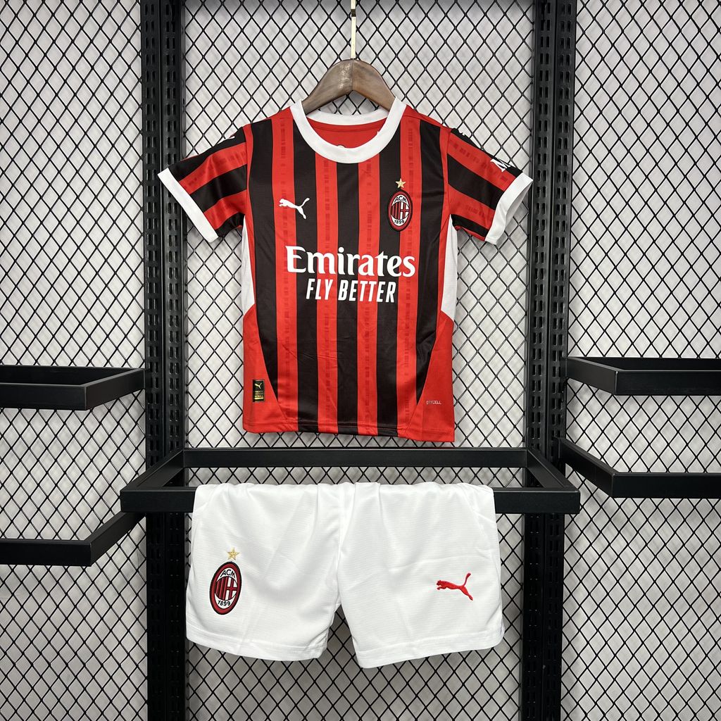 Ac Milan 2024/25 Home Kids Kit