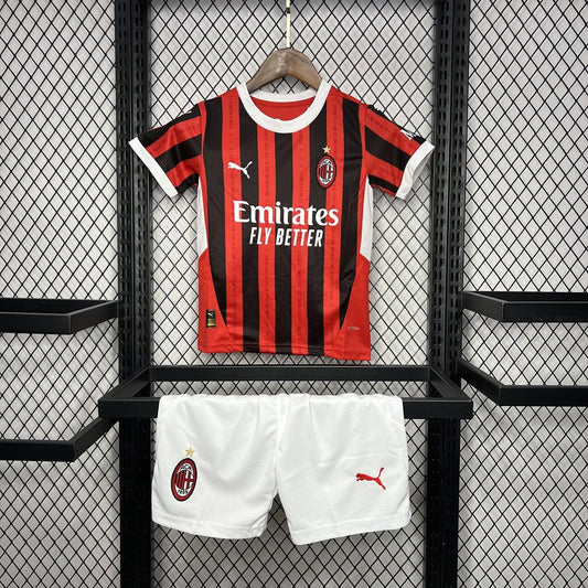 Ac Milan 2024/25 Home Kids Kit