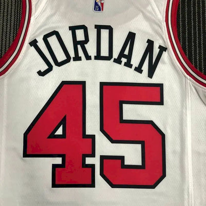Men’s Michael Jordan White Team Jersey – 75th Anniversary Edition