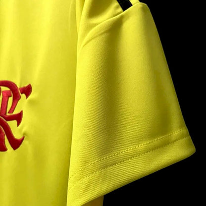 Men's Flamengo 2022/23 Pre-Match Jersey Yellow