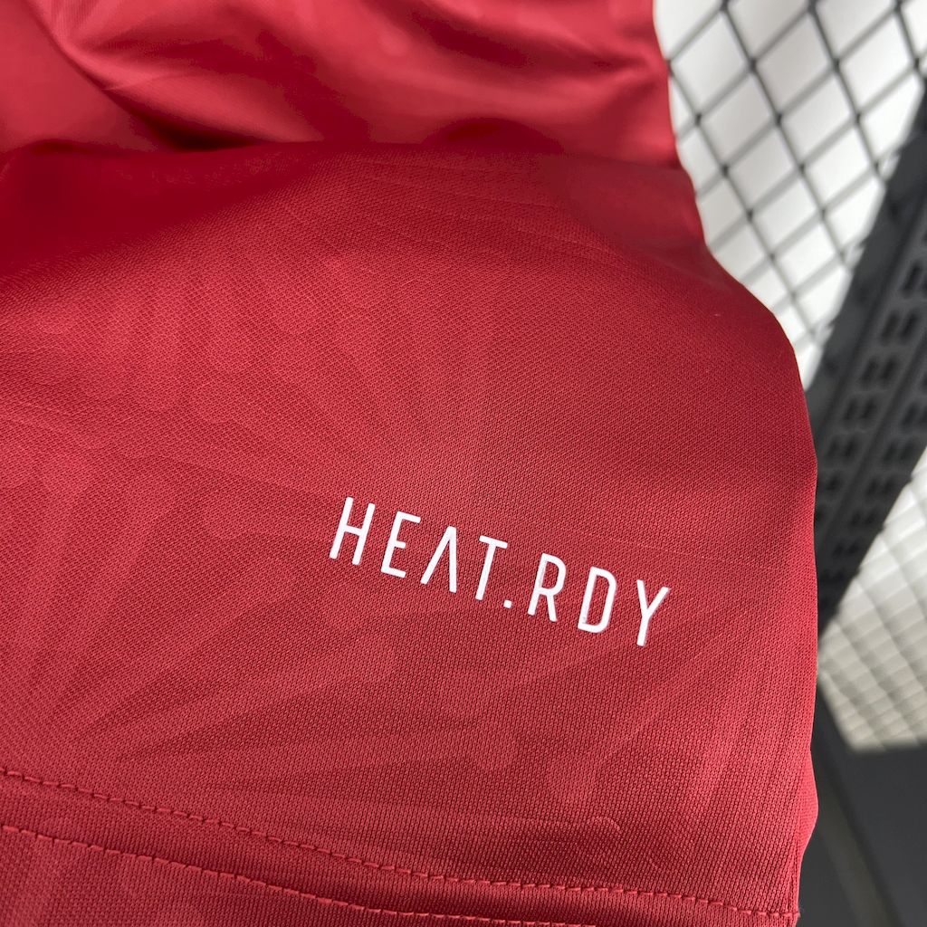 Men's Mexico 2025/26 Gold- Red Jersey