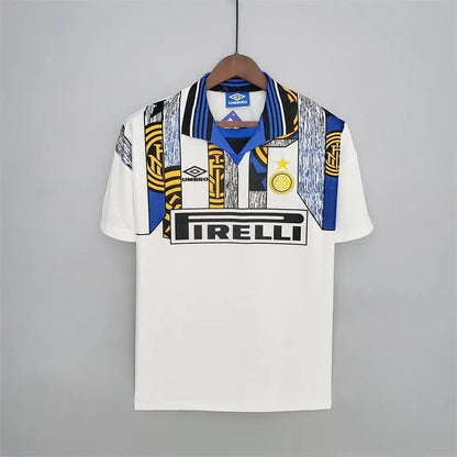 Camisa retrô reserva do Inter de Milão 1995/96