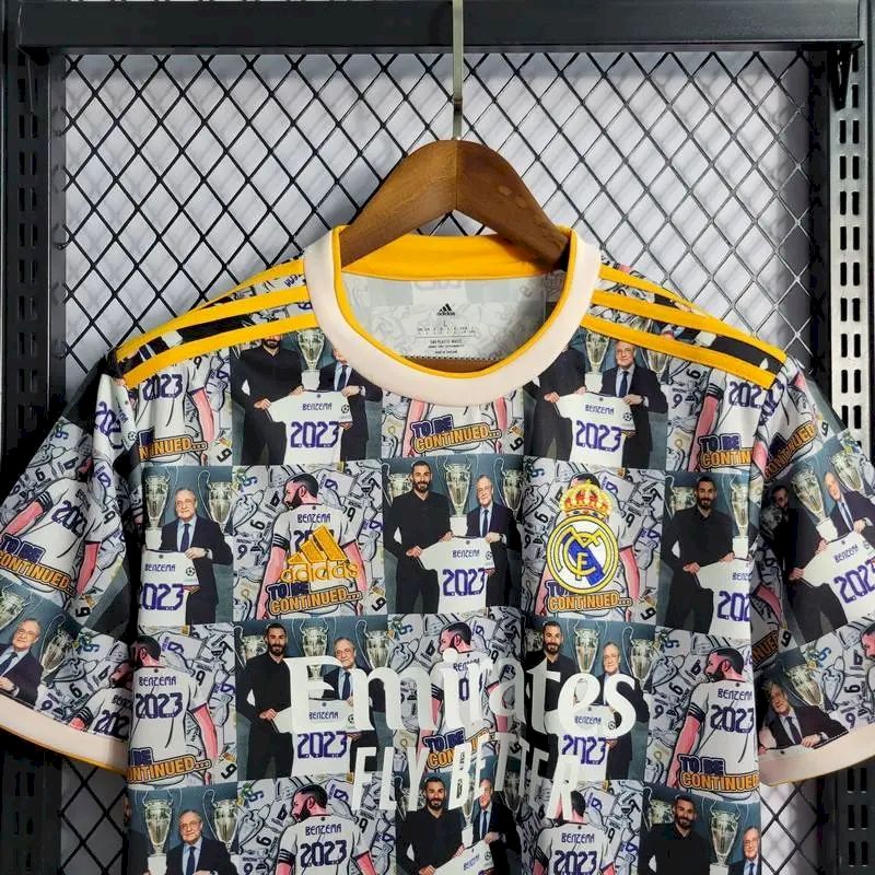 Camisa Real Madrid 2022/23 Benzema Edição Especial