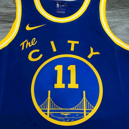 Camisa Klay Thompson Azul Masculina Versão Jogador – Edição Clássica