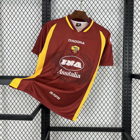 Camisa retrô da AS Roma 1997/98