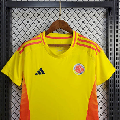 Camisa feminina da seleção da Colômbia 2024/25