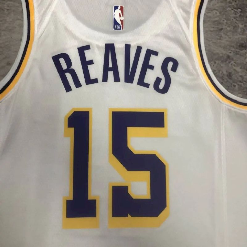 Camisa masculina branca do Austin Reaves