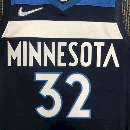 Camisa azul masculina Karl-Anthony Towns – Edição de 75º aniversário