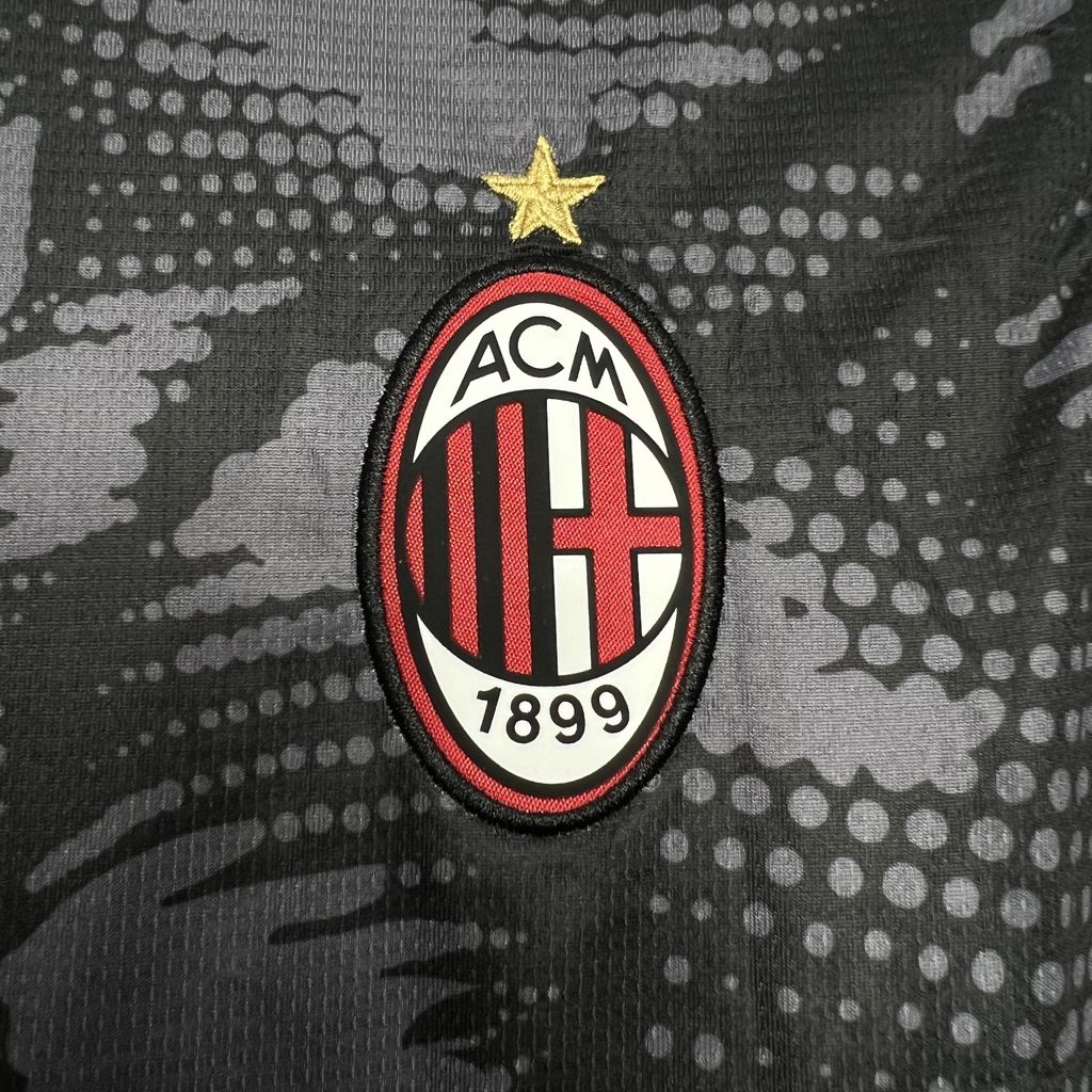 AC Milan 2024/25 Goalkeeper Jersey Black