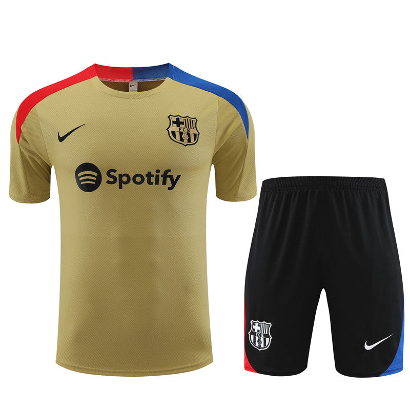 Camisa e short de treino adulto do Barcelona 2023/24 14001