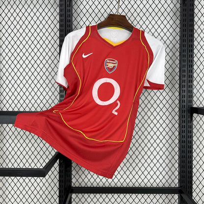 Camisa retrô do Arsenal 2004/05