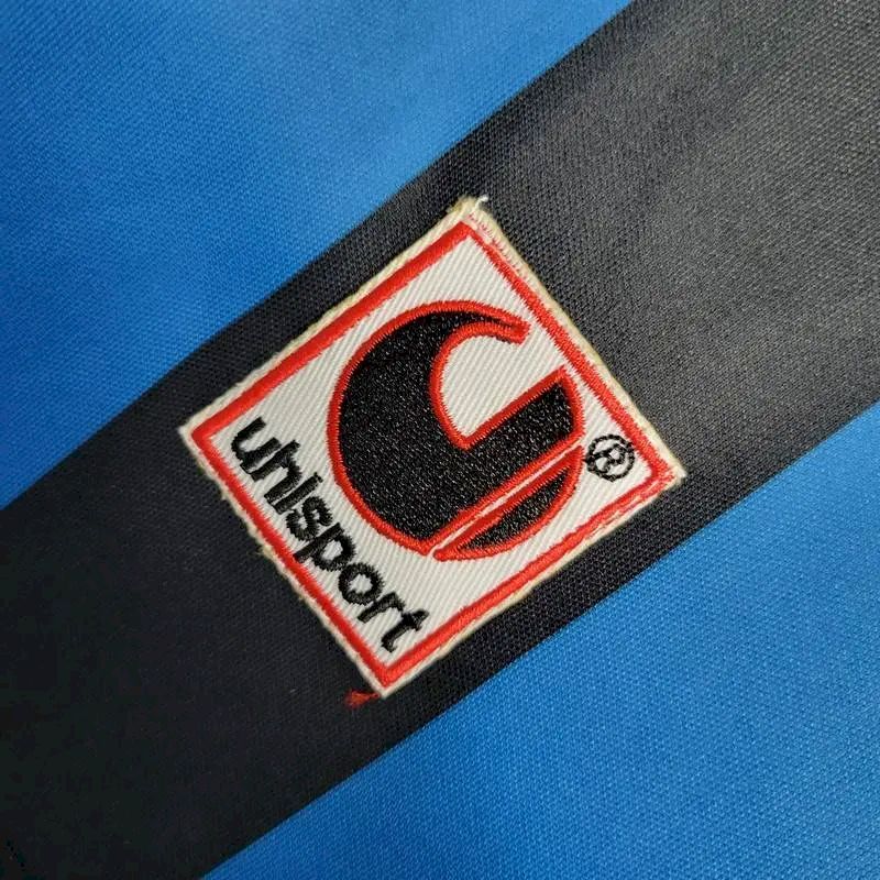 Camisa retrô de mangas compridas Inter de Milão 1998 Home