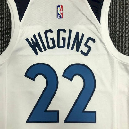 Camisa branca masculina Andrew Wiggins Team – Edição de 75º aniversário
