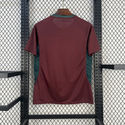 Camisa de treino pré-corrida do Fluminense 2025/26 marrom