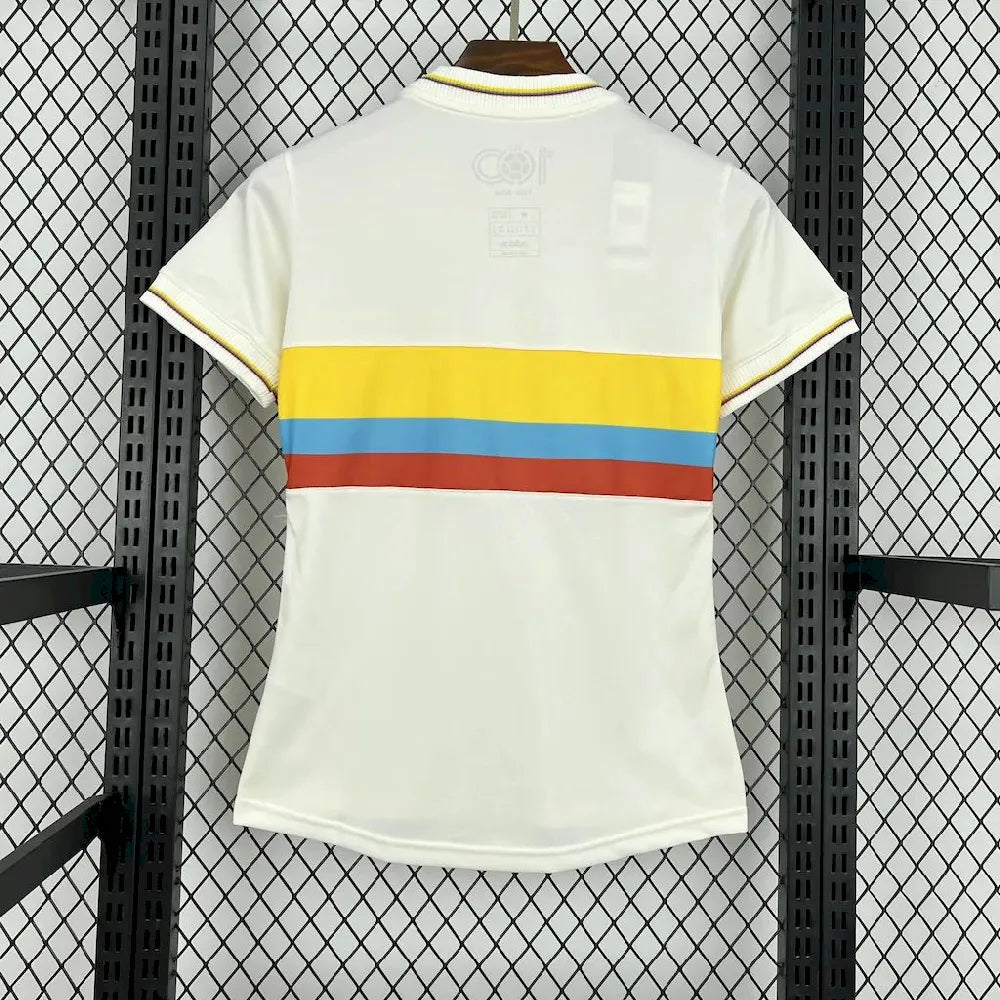 Camisa feminina comemorativa do centenário da Colômbia 2024/25