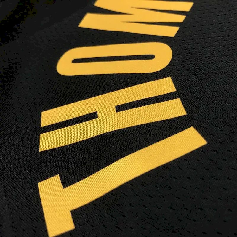 Men’s Klay Thompson Black Team Jersey – 75th Anniversary City Edition