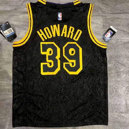 Camisa Dwight Howard Black Mamba versão masculina de jogador