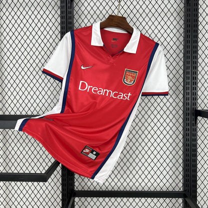 Camisa retrô do Arsenal 1999/00