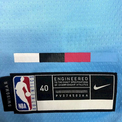 Camisa masculina Duncan Robinson 2020-21 rosa Swingman versão jogador – edição City