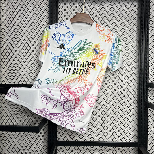 Camisa Cailong Branca Edição Especial Real Madrid 2024/25