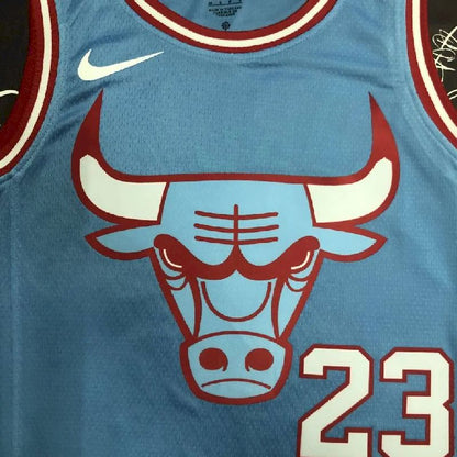 Camisa azul masculina do Michael Jordan