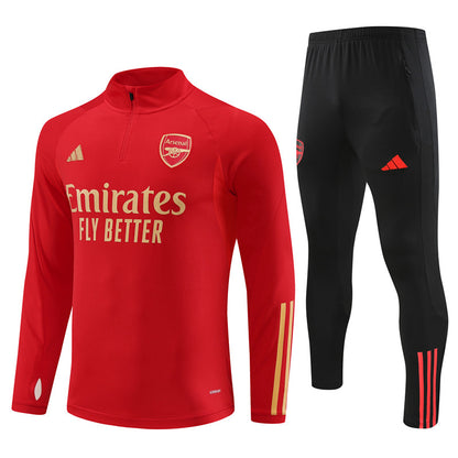 Suéter e calça Arsenal 2023/24 com zíper e meio zíper 14001