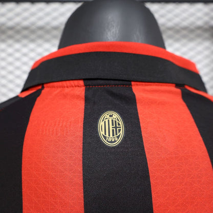 AC Milan 2024/25 125th Anniversary Edition Retro Long Sleeves Jersey Player Version