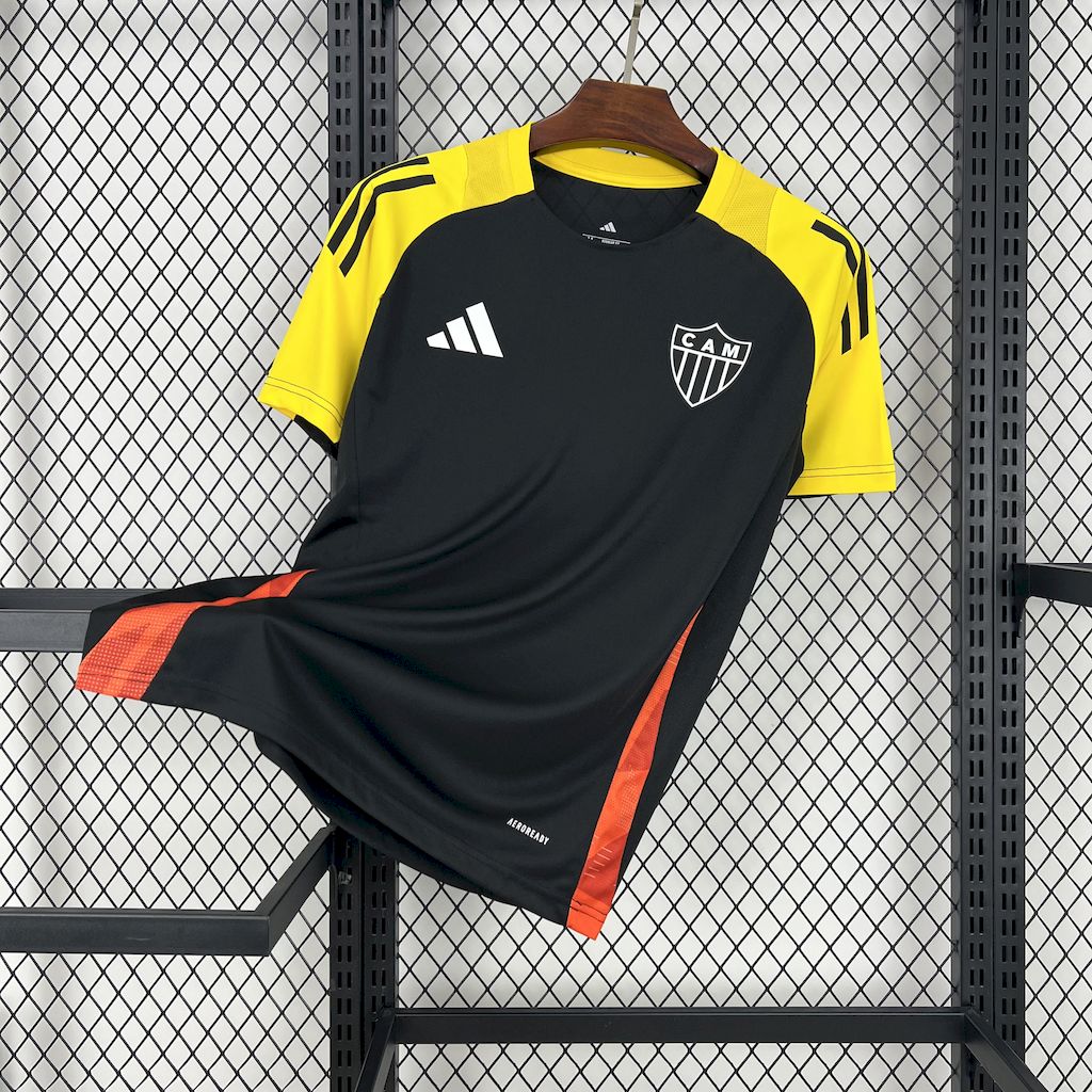 Men's Atlético Mineiro 2025/26 Pre-Match Black Jersey