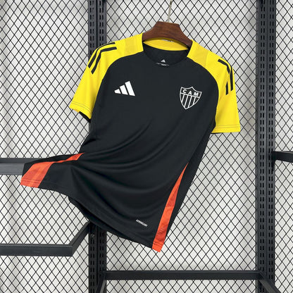 Men's Atlético Mineiro 2025/26 Pre-Match Black Jersey