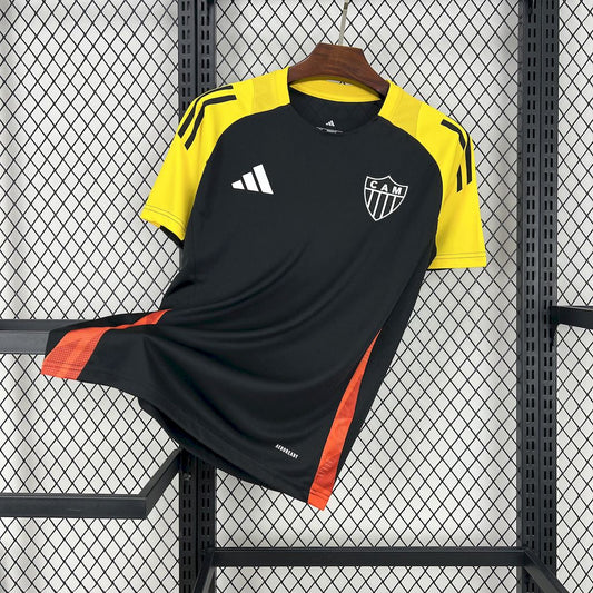 Men's Atlético Mineiro 2025/26 Pre-Match Black Jersey
