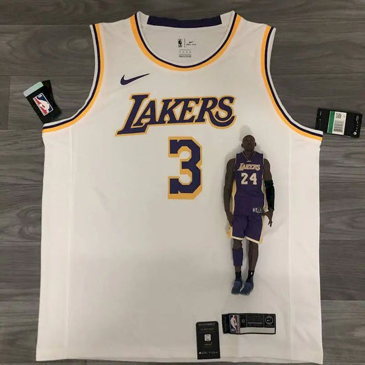 Camisa Anthony Davis Branca Masculina Versão Jogador