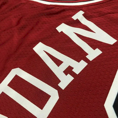 Camisa masculina Michael Jordan Red Team – Edição de 75º aniversário