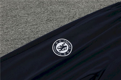 Suéter e calça Chelsea 2024/25 com zíper e meio zíper 14001
