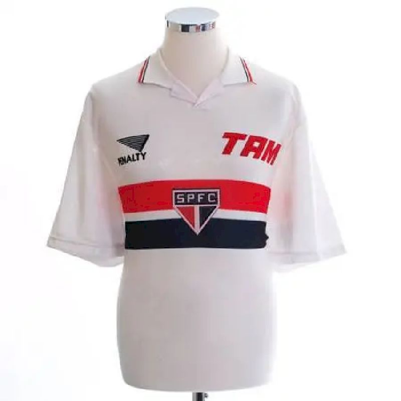 Camisa retrô titular do São Paulo 1993