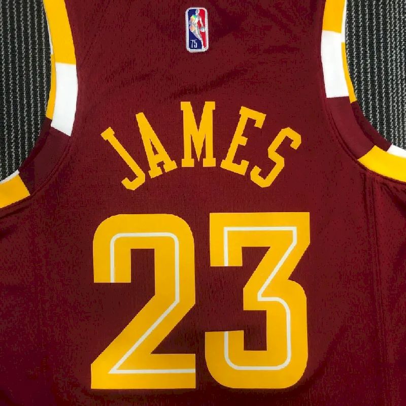 Camisa masculina do time LeBron Raymone James – Edição City
