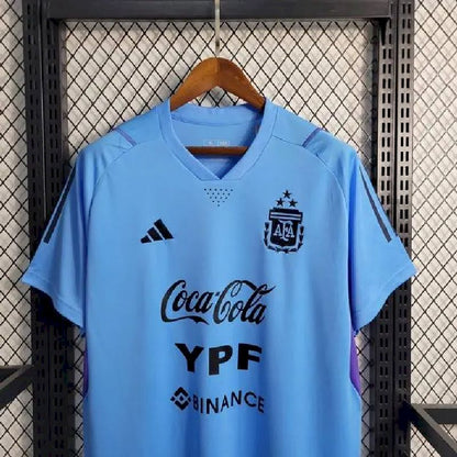 Camisa de treino pré-jogo da Argentina 2023/24