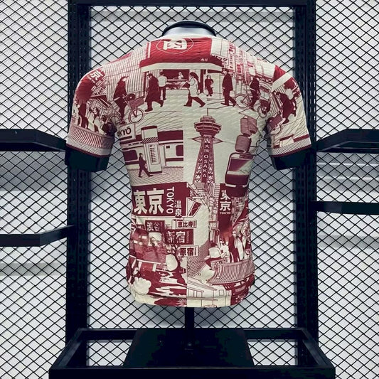 Camisa especial de anime Japão 2024/25, versão para jogadores