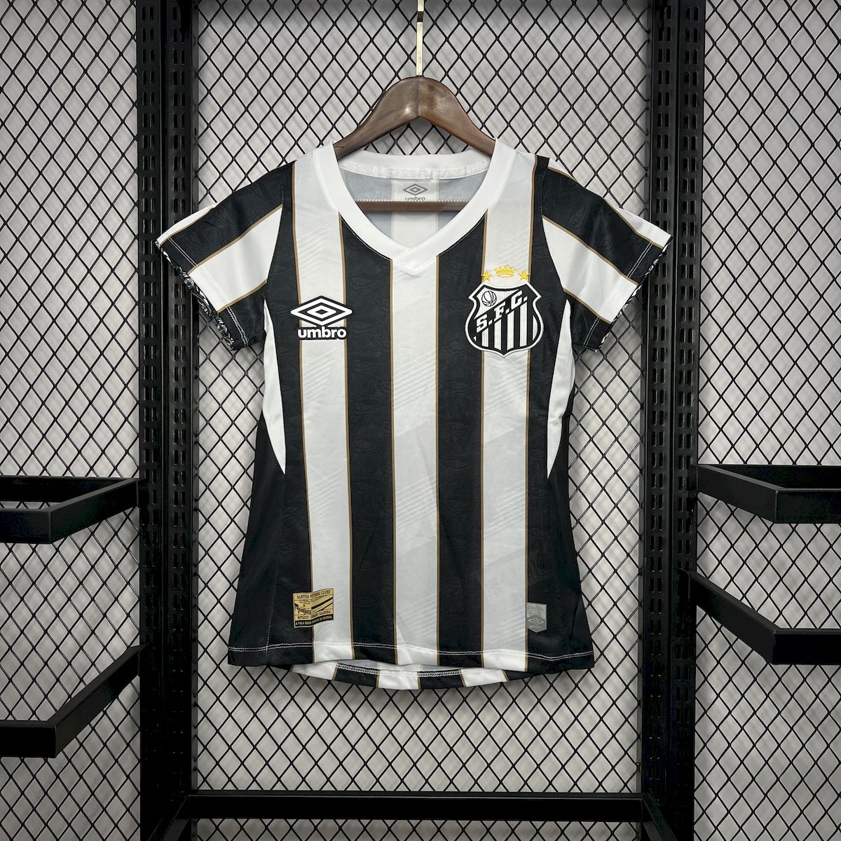Camisa reserva feminina do Santos 2024/25