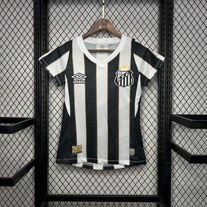 Camisa reserva feminina do Santos 2024/25