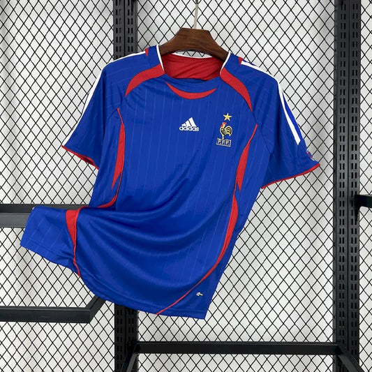 Camisa retrô da França 2006