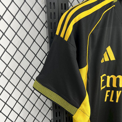 Real Madrid 2025/26 Black And Yellow Special Edition Jersey