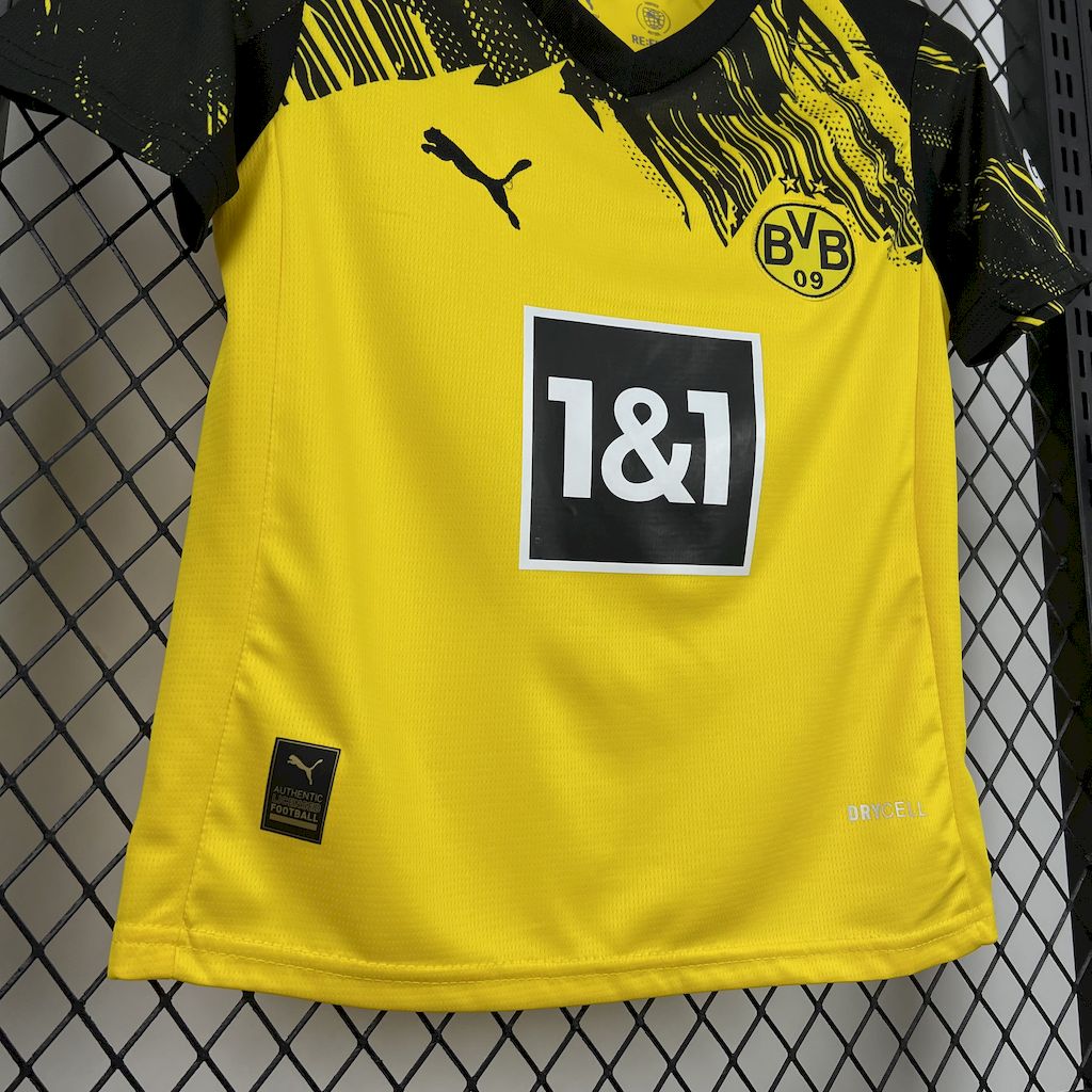 Borussia Dortmund 2025/26 Home Kids Kit